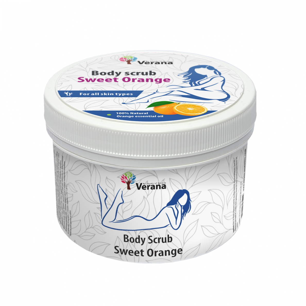 Body scrub Verana SWEET ORANGE, 800g