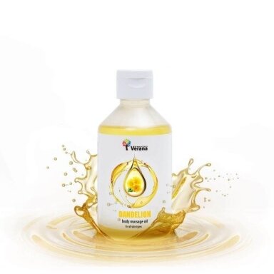 Kūno masažo aliejus Kiaulpienė Verana, 250ml Kūno masažo aliejus Kiaulpienė Verana, 250ml