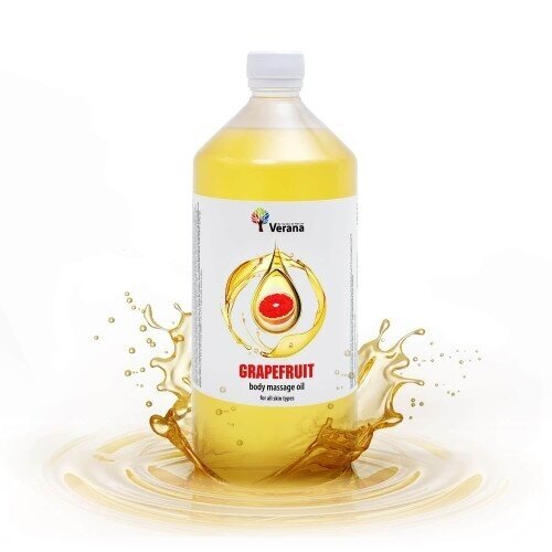 Kūno masažo aliejus Greipfrutas, 1000 ml. Kūno masažo aliejus Greipfrutas, 1000 ml.