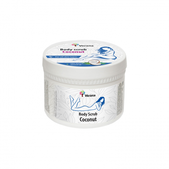 Body scrub COCONUT, 300g, VERANA Body scrub COCONUT, 300g, VERANA