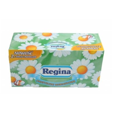 Kvepiančios kosmetinės servetėlės Regina, 4 sl., 110 vnt.