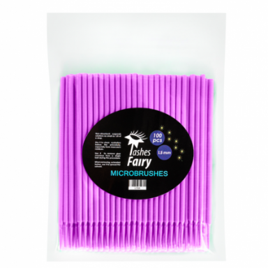 Lashes Fairy microbrushes in a bag 1.5mm, 100 pcs.