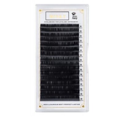 Lashes Fairy "MiNKY" volume blakstienos D 0.10, ilgis MIX 8-12mm Lashes Fairy "MiNKY" volume blakstienos D 0.10, ilgis MIX 8-12mm