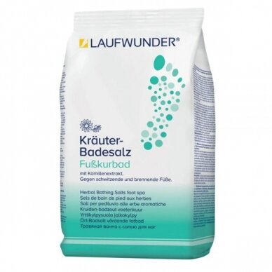 Laufwunder Herbal bath, vonios druska – su žolelių ekstraktais, 5 kg