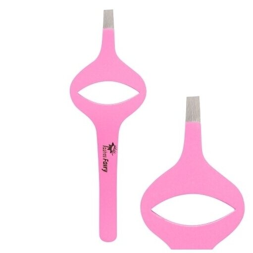 Lashes Fairy розовый пинцет для бровей Lashes Fairy розовый пинцет для бровей