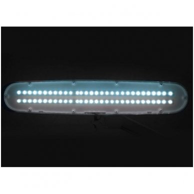 LED lempa ELEGANTE 801-S ZE su stovu, baltos sp. 4