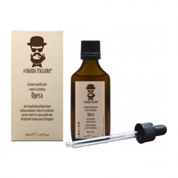 Losjonas nuo pleiskanų Barba Italiana Opera, 50ml Losjonas nuo pleiskanų Barba Italiana Opera, 50ml