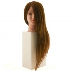 Manekeno galva Ruijia su 100% natūraliais tamsiais plaukais, ilgis nuo 55-60 cm