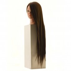 Manekeno galva Ruijia XUCTM012DARK sintetinis plaukas, ilgis nuo 55-60 cm, 165 g plaukų
