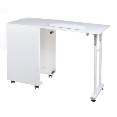 Funkcionalus manikiūro stalas/spintelė BD-3802, baltos sp. 2