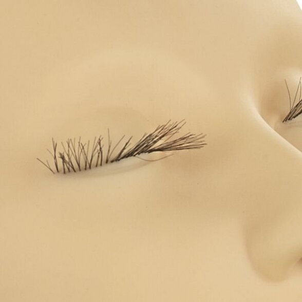 STAR LOOK mannequin head for FULL eyelash extension training 1 STAR LOOK mannequin head for FULL eyelash extension training 1