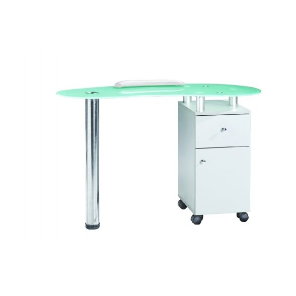 Manicure table with cabinet Manicure table with cabinet
