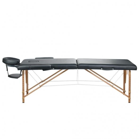 Massage table BS-523, black Massage table BS-523, black