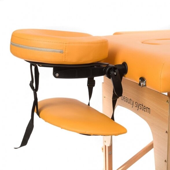Massage table BS-523, orange 3 Massage table BS-523, orange 3