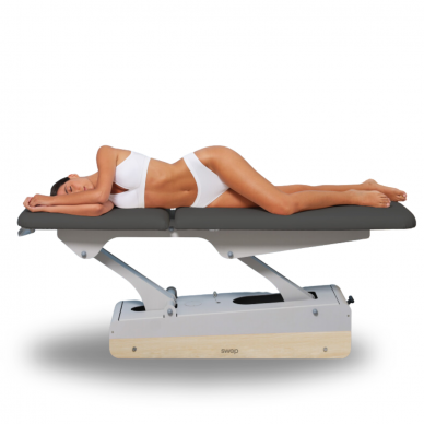 Naggura SWOP 2L MASSAGE elektrinė medicininės priežiūros ir masažo lova pilkos sp.