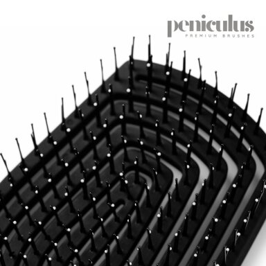 Peniculus plaukų šepetys švelniam šukavimui Flexibrush Double Bristles L Peniculus plaukų šepetys švelniam šukavimui Flexibrush Double Bristles L
