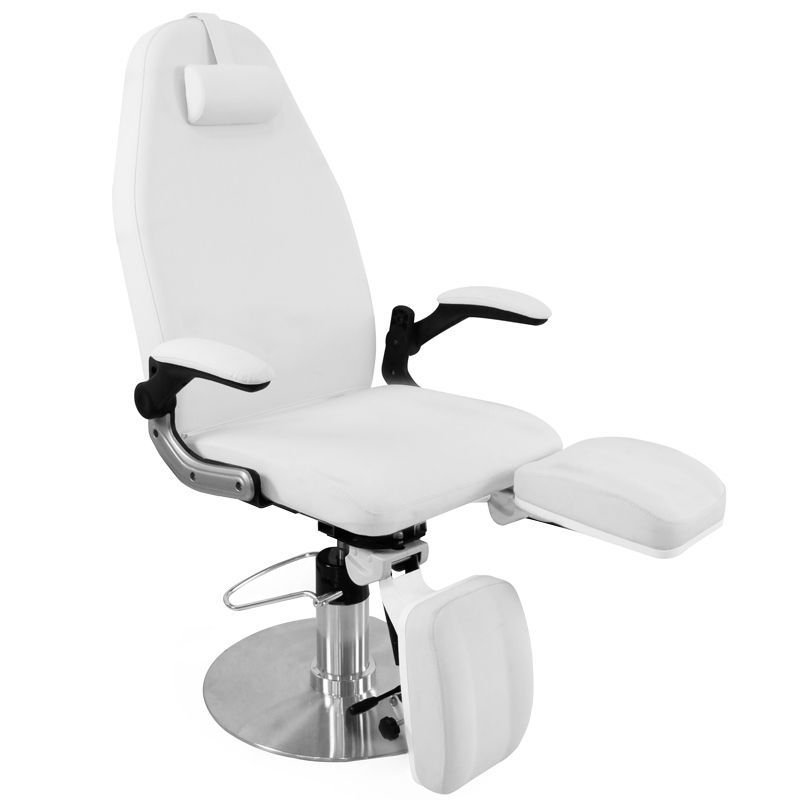 Pedikiūro krėslas AZZURO 713A, baltos sp. Pedikiūro krėslas AZZURO 713A, baltos sp.