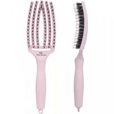 Plaukų šepetys Olivia Garden Finger Brush M dydis rožinės sp. Plaukų šepetys Olivia Garden Finger Brush M dydis rožinės sp.