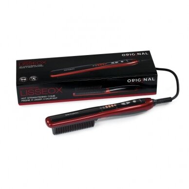 Plaukų formavimo prietaisas LISSEOX, 33W, raudonas 2