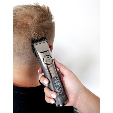 Plaukų kantavimo mašinėlė, trimeris OSOM Professional Hair Trimmer, įkraunama 2