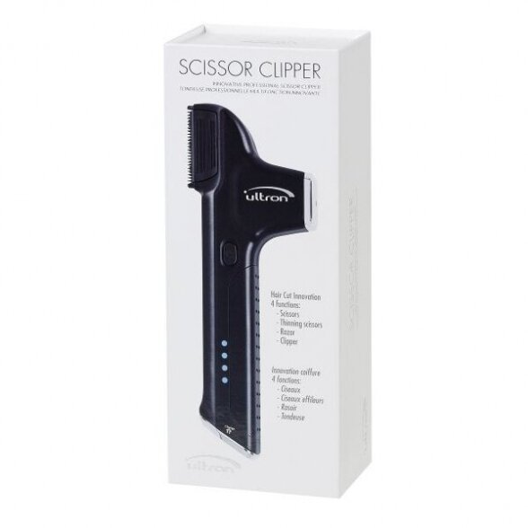 Plaukų kirpimo mašinėlė Ultron SCISSOR CLIPPER, juoda 6 Plaukų kirpimo mašinėlė Ultron SCISSOR CLIPPER, juoda 6