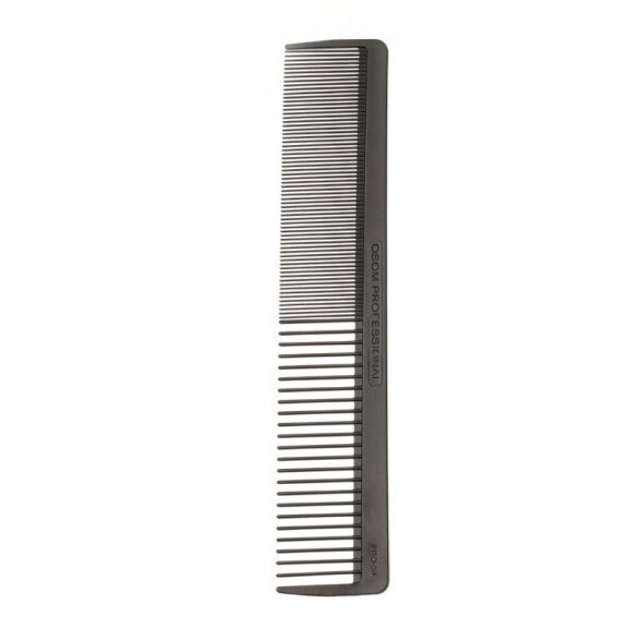 Hair comb OSOM Professional Black Cutting Comb, antibacterial Hair comb OSOM Professional Black Cutting Comb, antibacterial
