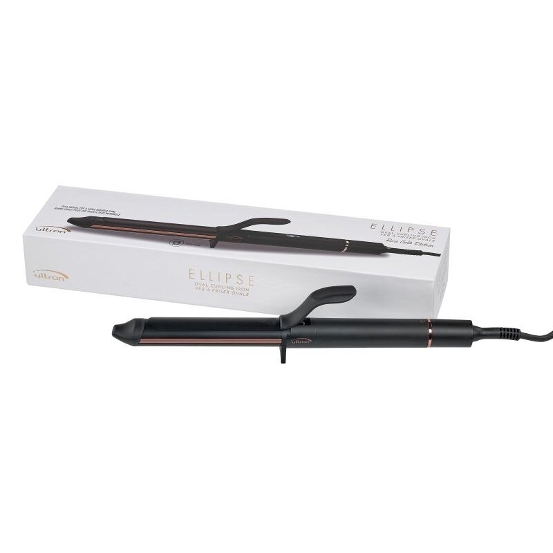 Plaukų formavimo prietaisas ELLIPSE OVAL CURLING IRON, 50W, juodas 1 Plaukų formavimo prietaisas ELLIPSE OVAL CURLING IRON, 50W, juodas 1