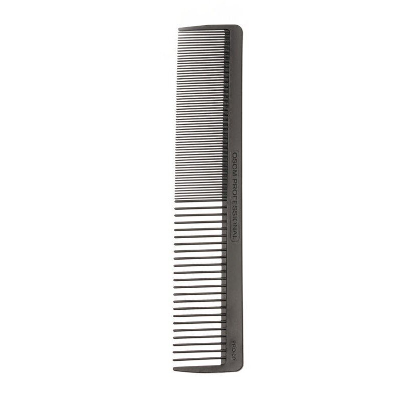 Hair comb OSOM Professional Black Cutting Comb, antibacterial Hair comb OSOM Professional Black Cutting Comb, antibacterial