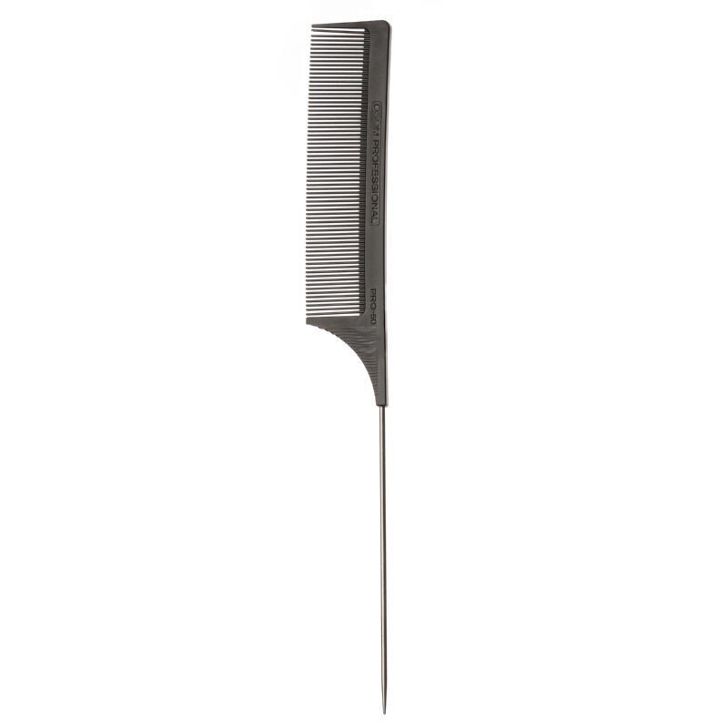 Расческа для волос OSOM Professional Black Cutting Comb, антибактериальная Расческа для волос OSOM Professional Black Cutting Comb, антибактериальная