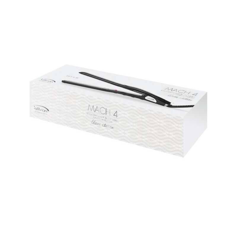 Plaukų tiesintuvas Ultron MACH 4, 45W, juodas 3 Plaukų tiesintuvas Ultron MACH 4, 45W, juodas 3