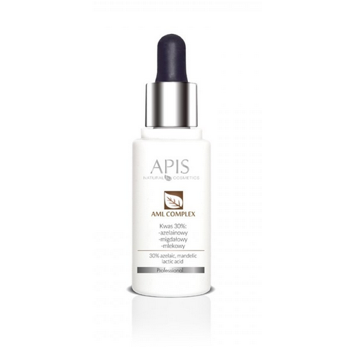 APIS AMLCOMPLEX Сыворотка-эксфолиант с 30%, pH 2,0, кислотным комплексом, 30мл APIS AMLCOMPLEX Сыворотка-эксфолиант с 30%, pH 2,0, кислотным комплексом, 30мл