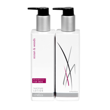 Rankų ir kūno losjonas vyrams KINETICS Ocean &amp; Woods For Man, 250 ml