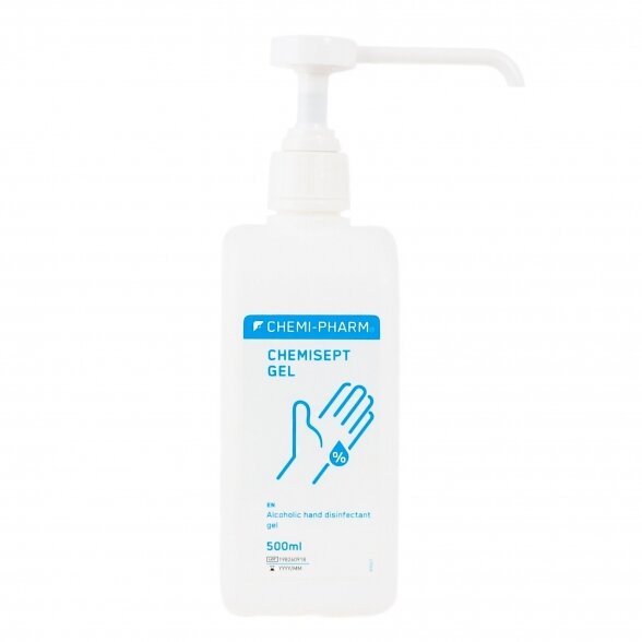 Hand antiseptic-gel Chemisept Gel, 500ML Hand antiseptic-gel Chemisept Gel, 500ML