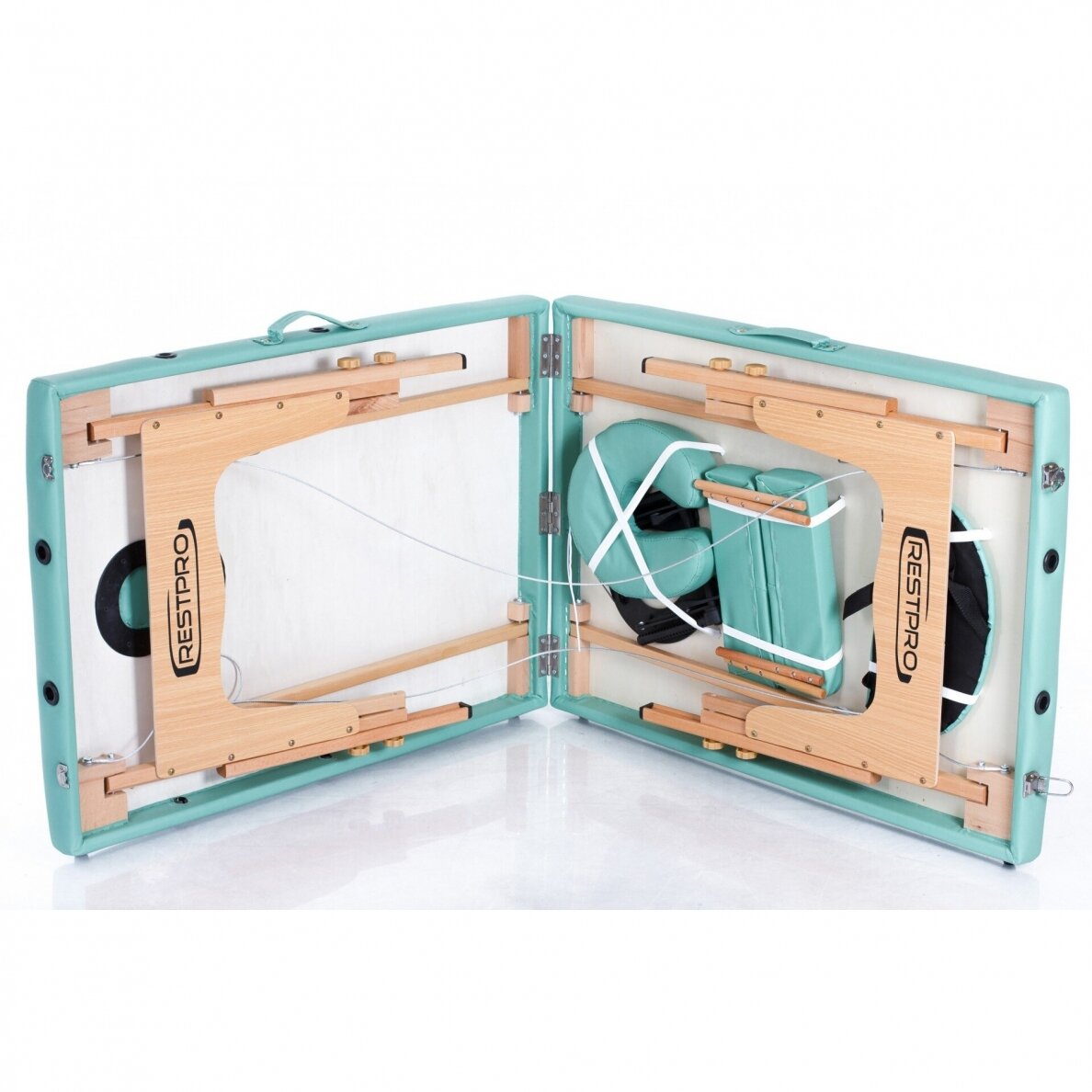 RESTPRO® Classic-2 Blue-green folding massage table 4 RESTPRO® Classic-2 Blue-green folding massage table 4
