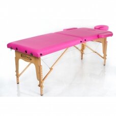 RESTPRO® Classic-2 Pink sulankstomas masažo stalas
