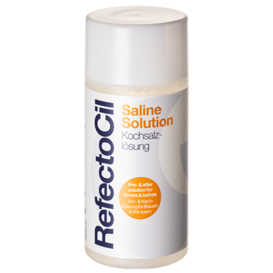 REFECTOCIL SALINE SOLUTION до и после окрашивания ресниц и бровей, 150мл