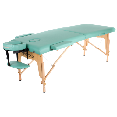 RESTPRO® Classic-2 Blue-green sulankstomas masažo stalas RESTPRO® Classic-2 Blue-green sulankstomas masažo stalas