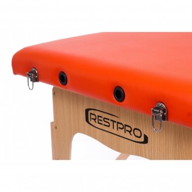 RESTPRO® Classic-2 Orange sulankstomas masažo stalas 5
