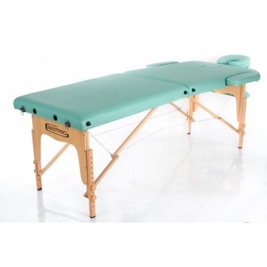RESTPRO® Classic-2 Blue-green sulankstomas masažo stalas 3