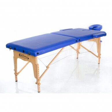 RESTPRO® Classic-2 Blue sulankstomas masažo stalas 1