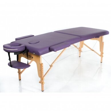 RESTPRO® Classic-2 Purple sulankstomas masažo stalas 11