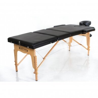 RESTPRO® Classic-3 Black sulankstomas masažo stalas 1