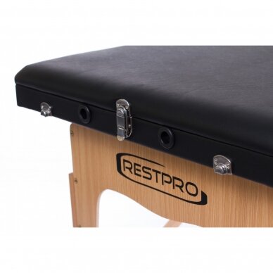 RESTPRO® Classic-3 Black sulankstomas masažo stalas