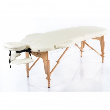 RESTPRO® Classic Oval 2 Cream sulankstomas masažo stalas