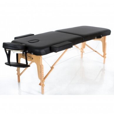 RESTPRO® VIP 2 BLACK sulankstomas masažo stalas