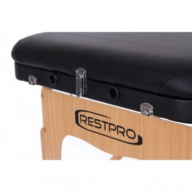 RESTPRO® VIP 3 BLACK sulankstomas masažo stalas