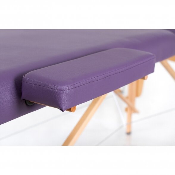 RESTPRO® Classic-2 Purple sulankstomas masažo stalas 6 RESTPRO® Classic-2 Purple sulankstomas masažo stalas 6