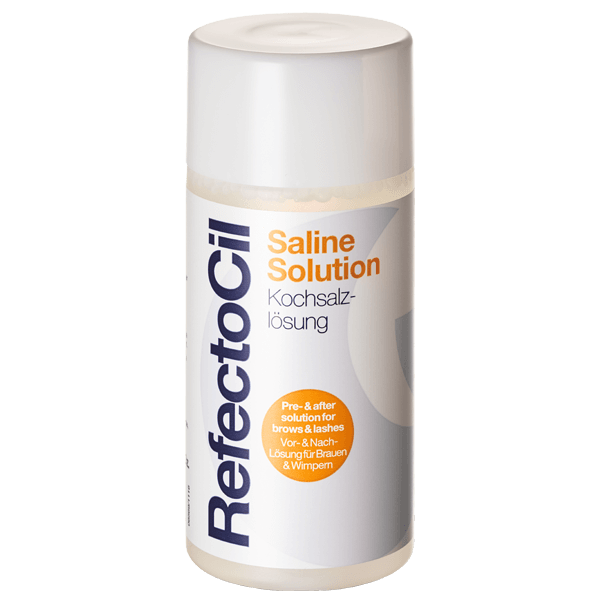 REFECTOCIL SALINE SOLUTION до и после окрашивания ресниц и бровей, 150мл