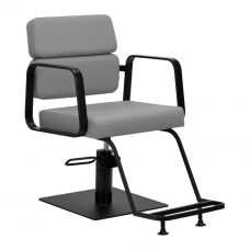 Gabbiano kirpyklos kėdė PORTO, juoda-pilka sp.