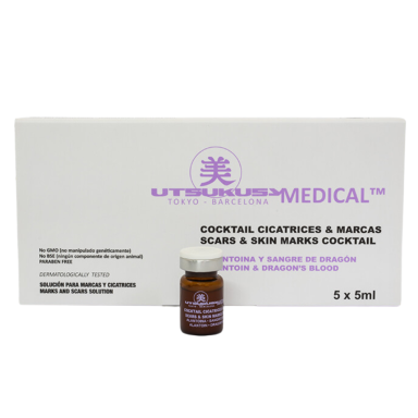UTSUKUSY COCKTAIL serumas SCARS & SKIN MARKS, 1x5ml UTSUKUSY COCKTAIL serumas SCARS & SKIN MARKS, 1x5ml